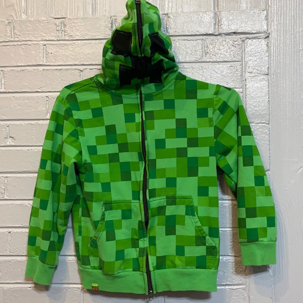 Minecraft kids hoodie